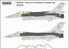 1/48 Slovak F-16C/F-16D generic set