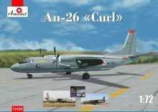 A-Model Antonov An-26 Late Curl 1/72 - 3 camouflages
