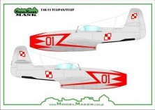 1/32 Yak-23 Tulipan/Tulip mask