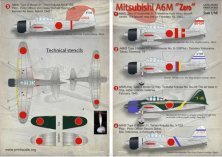 1/48 Mitsubishi A6M Zero (wet decals)