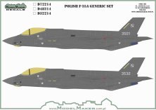 1/72 Polish F-35A Lightning II generic set