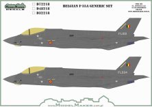 1/72 Belgian F-35A Lightning II generic set