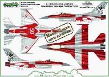 1/72 F-16 Royal Danish Air Force, Solo Display 2024 Half Centur