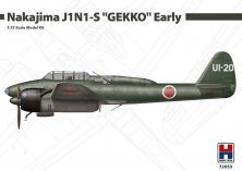 1/72 Nakajima J1N1-S GEKKO Early version