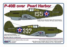 1/144 Curtiss P-40B over Pearl Harbor / 2 decal versions