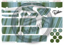 Aviattic 1/32 WWI Tarnbemalung Werner Voss Fokker F.I