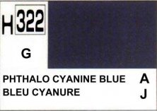 H322 Phthalo Cyanine Blue  Bleu cyanure