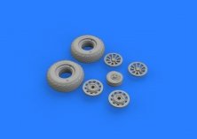 BRASSIN 1/32 P-51D wheels