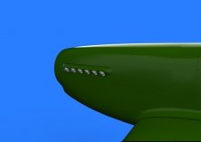 BRASSIN 1/32 P-51D exhaust stacks