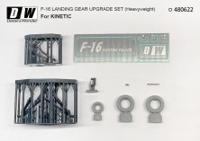 1/48 F-16 Landing Gear Upgrade Kit for Kinetic Model