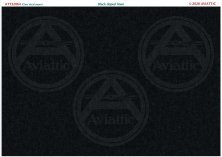 1/32 Black doped linen