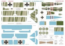 1/48 Fokker Dr.I Triplane I 588/17 Ltn. Hans Werner, Jasta 14