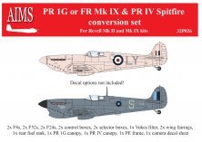 1/32 PR.1G & PR.IV Spitfire conversion set