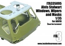 Inside The Armour Alvis FV622 Stalwart Vitres/Essuies 1/35