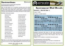 1/48 WWI Allied & German Instruments