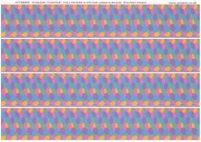 1/28 5 colour "lozenge" full pattern width for lower surfaces