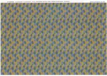 1/32 4 colour "lozenge" full pattern width for upper surfaces