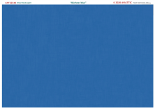 1/32 Buchner blue paint on linen