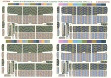 1/72 fokker dvii (fokker built) 4 & 5 colour "lozenge" faded e