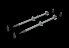 Brassin 1/32 AIM-120C AMRAAM