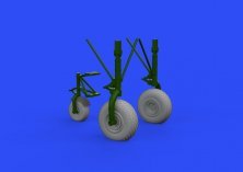 Brassin 1/32 B-24 8-spoke front wheels