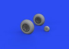 Brassin 1/32 P-40E wheels
