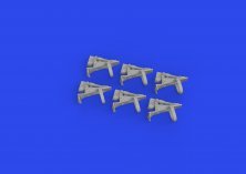 Brassin 1/32 Luftwaffe rudder pedals PRINT