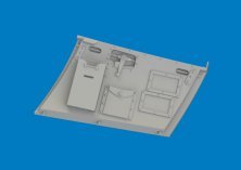 Brassin 1/32 Hurricane Mk.II cockpit door for Revell