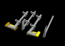 WWII German axe 1/35