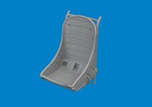 Brassin 1/48 P-40 seat Type 1 for Eduard
