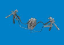 Brassin 1/48 UH-60 miniguns M134 for ICM