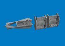 Brassin 1/48 Fahrwerksch�chte MiG-21F f�r Eduard