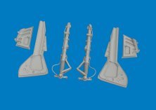Eduard Brassin Fw 190A-3/A-4 Undercarriage Legs 1/48