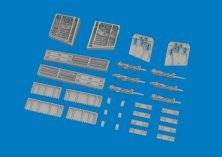 Eduard Brassin 1/48 P-40K Vani Armamento per Eduard