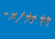 Eduard Brassin 1/48 Hampden TB Mk.I Guns for ICM