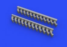 Brassin 1/48 P-400 exhaust stacks