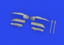 Brassin 1/72 Bf 109F/G/K gun pods