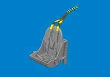 Brassin 1/72 Spitfire Mk.I/II/V bak.seat with interiorb.