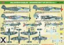 1/32 Decals Bf 109 G-6 Strela (Bulgarian Service)