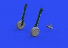 Brassin 1/48 A6M wheels with smooth tire