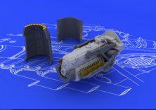 1/72 DB 601A/N for Bf 110 (EDU)