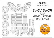 1/72 Sukhoi Su-2 + wheels masks