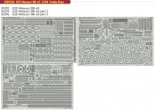 1/350 USS Missouri BB-63 BigEd Set for Hobby Boss