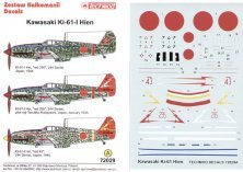 Techmod Decalcomanie Kawasaki Ki-61-I Hein 1/72