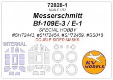 1/72 Messerschmitt Bf-109E-3 / E-1 for Special Hobby