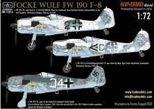 1/72 Decal Focke-Wulf Fw 190 F-8 dry-water