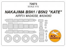 1/72 Nakajima B5N Kate masks