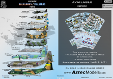 Aztec 1/72 Guerre des Malouines Pt.2 Décals UK et Argentine Aztec 1/72 Guerre des Malouines Pt.2 Décals UK et Argentine