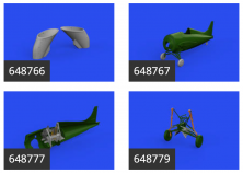 BIGSIN 1/48 F4F-3 with reflector gunsight ESSENTIAL