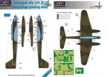 1/48 Mask Heinkel He 115 B/C Camouflage